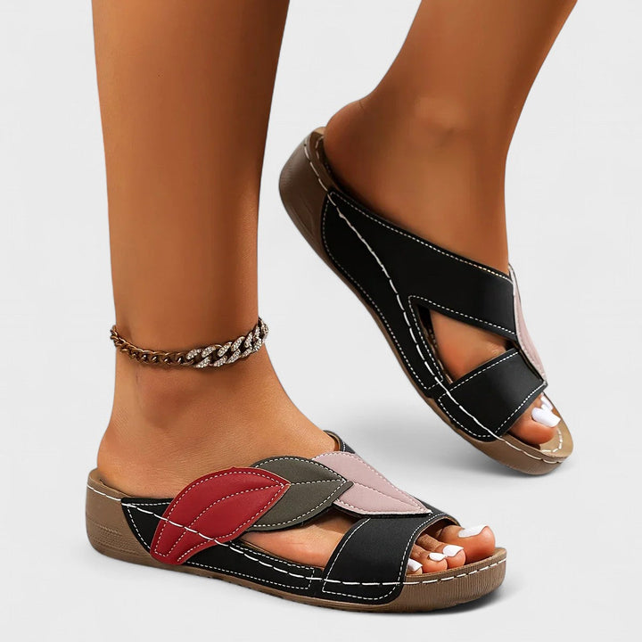 Solveig - Sandały slip-on