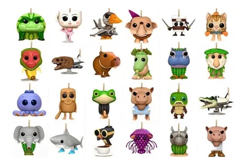 Tung Tung Tung Sahur Włoski kalendarz adwentowy z odliczaniem do 24 dni