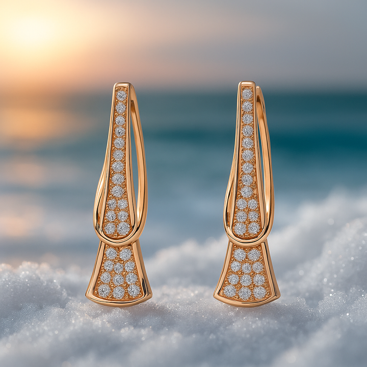 Amara | Ręcznie robione romantyczne kolczyki