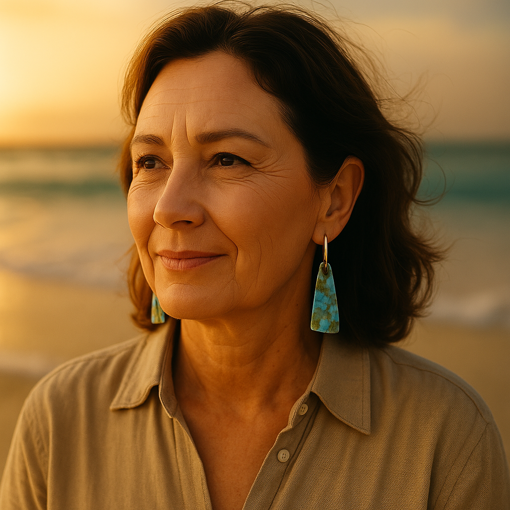 Ismeria | Kolczyki Niebieska laguna