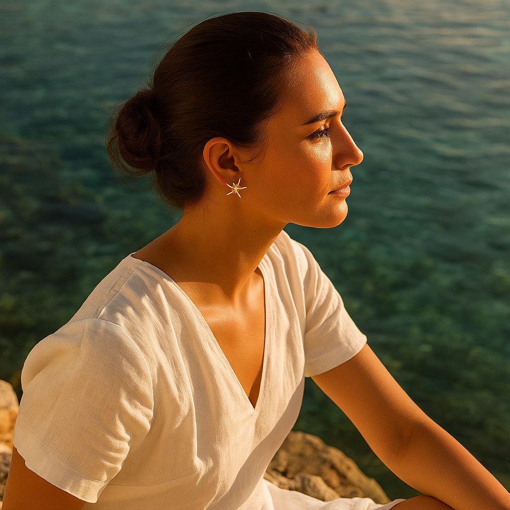 Arabelle | Kolczyki z gwiazdami