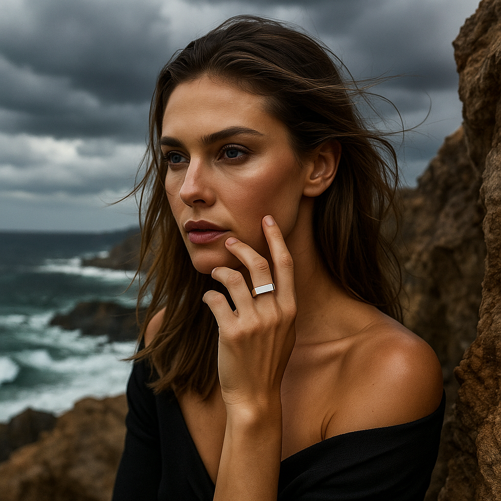 Imani | Podstawowy pierścionek Waterline