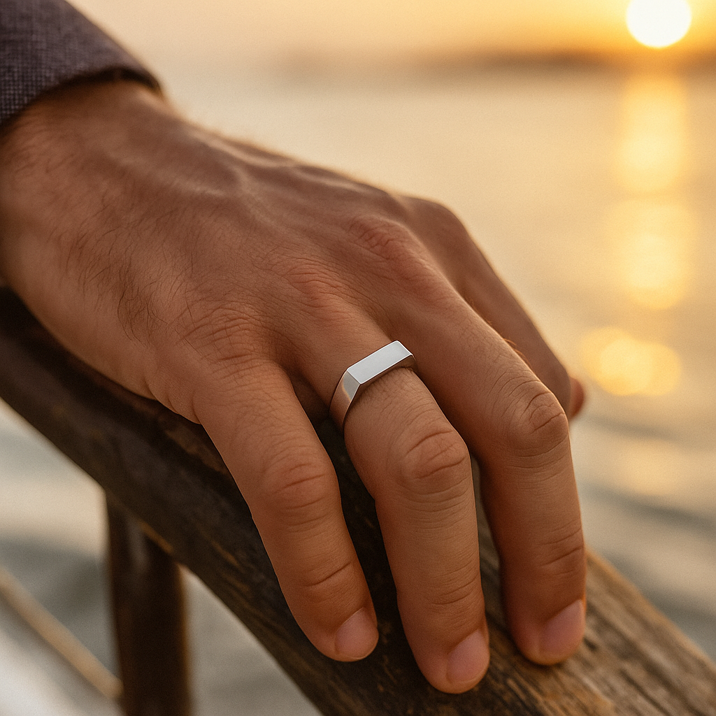 Imani | Podstawowy pierścionek Waterline