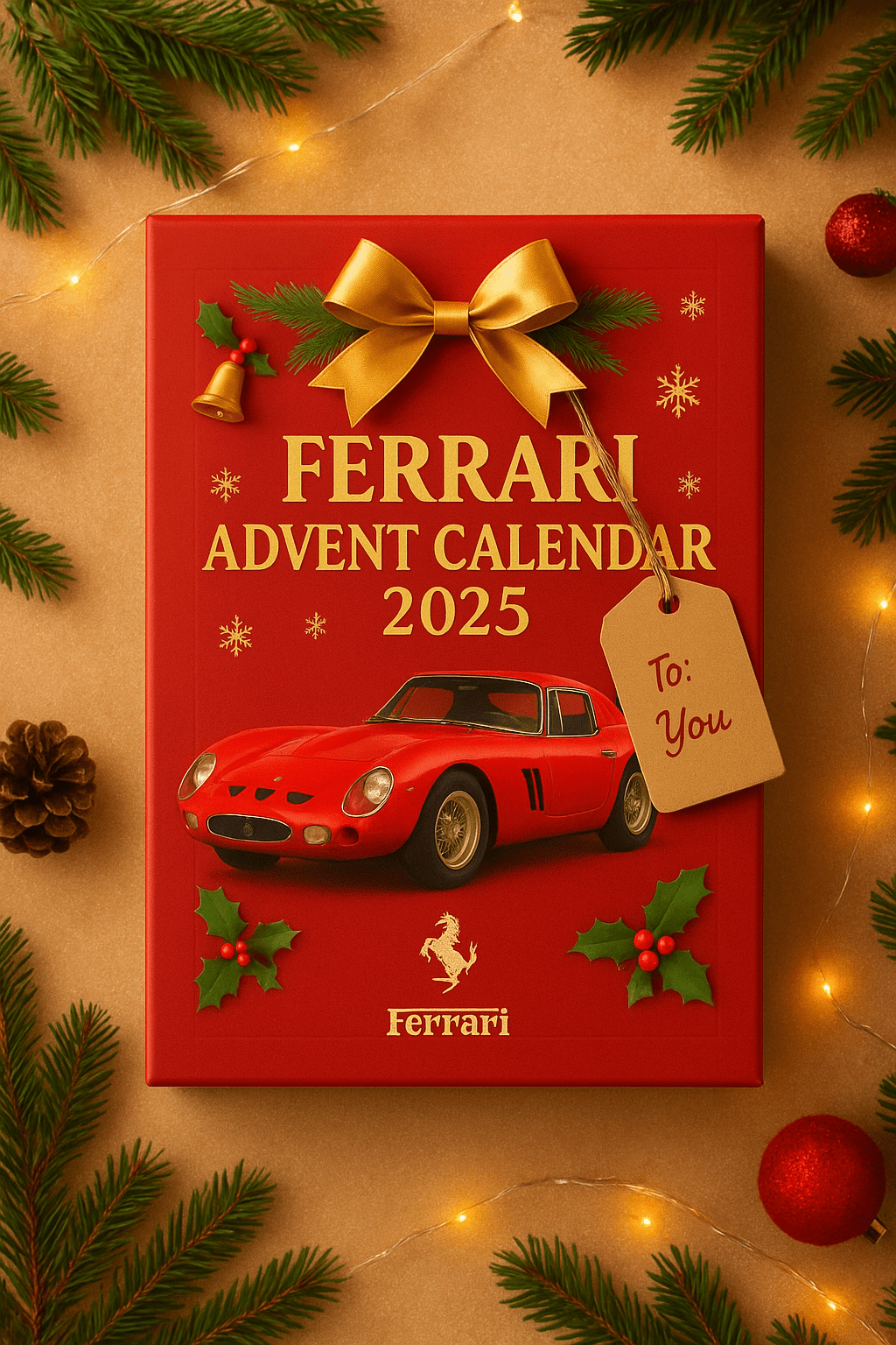 Kalendarz adwentowy Ferrari F1 Racing Legends 2025 – edycja kolekcjonerska