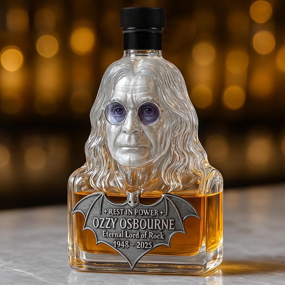 Uwiecznione w szkle — butelka whisky ku czci Ozzy'ego Osbourne'a