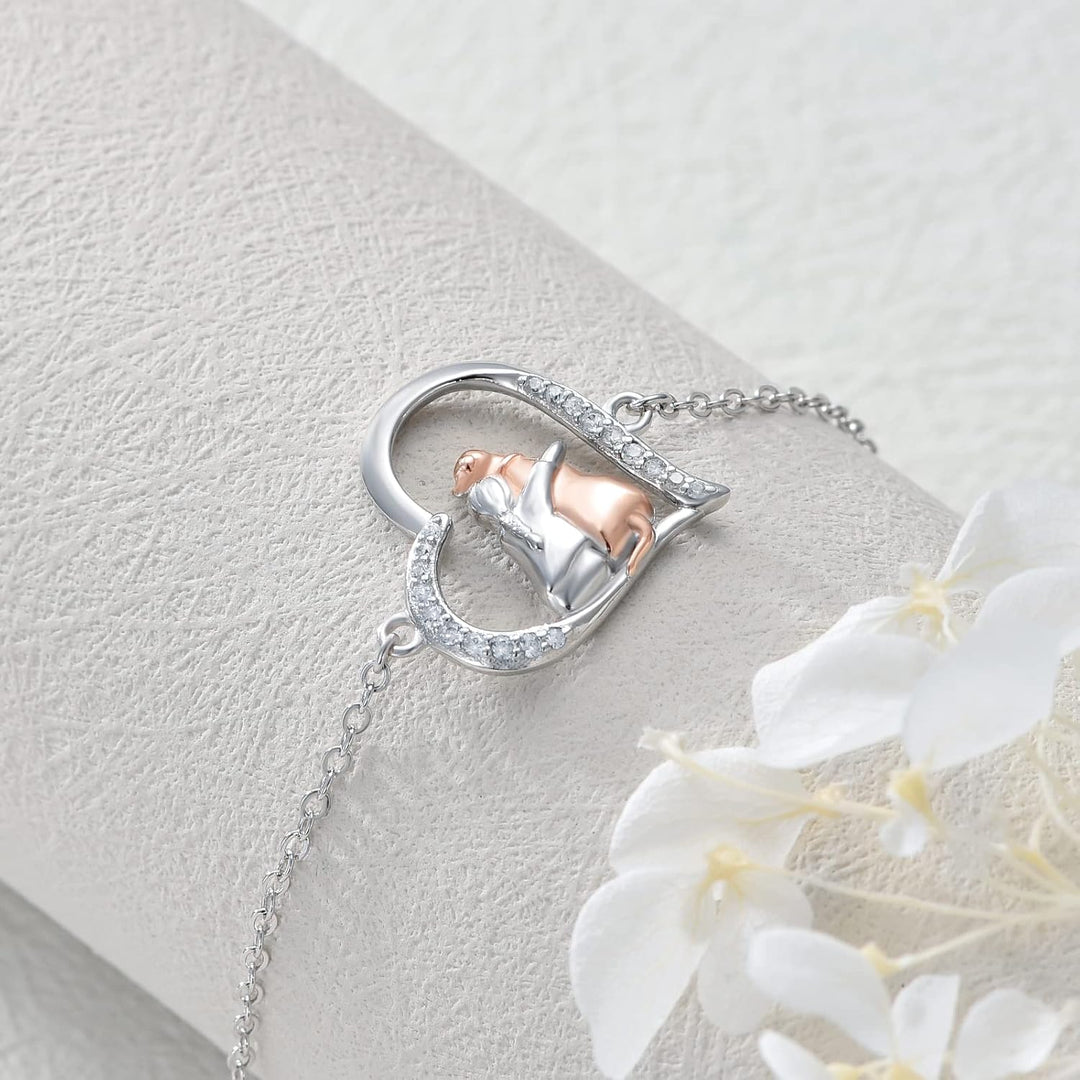 Bransoletka dla psów – filigranowa bransoletka z motywem zwierzęcym dla miłośników psów