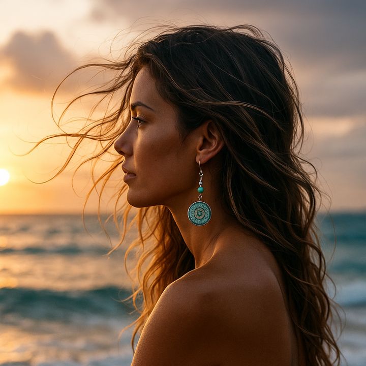 Stella | Kolczyki Oko oceanu